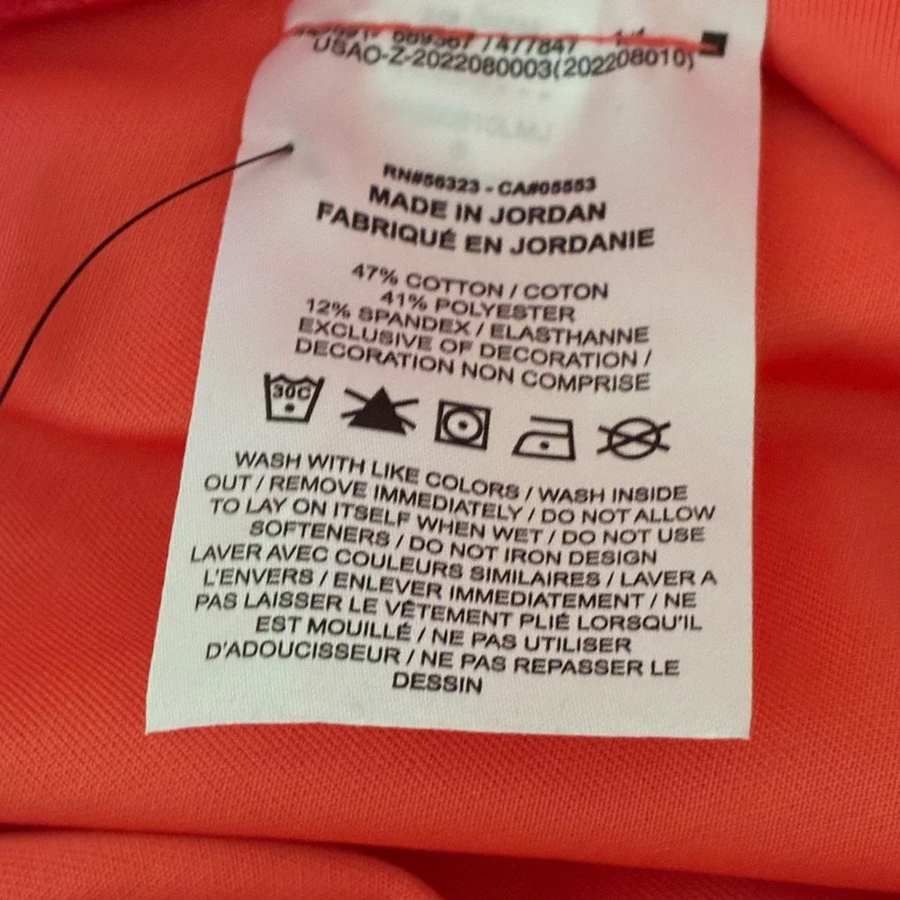 Nike Womens Size Small Sportswear Leggings Coral Pink 7/8 Active Tights NWT‎